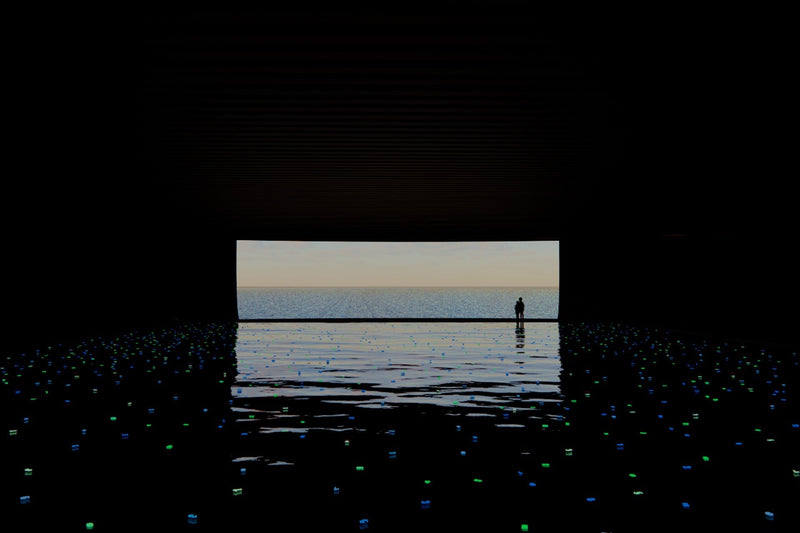 Press Release:東北に想いを寄せる3,000名と宮島達男が協働制作する作品《Sea of Time – TOHOKU》の実験展示―7月に東京・日本橋三井ホールにて開催